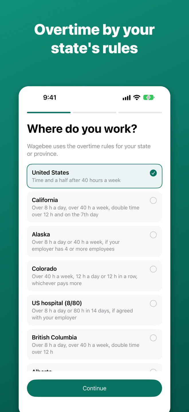 Choosing the overtime rules for your workplace
